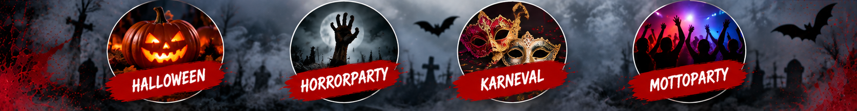 Halloween-Machete als Kostümzubehör für Halloween, Horrorpartys, Karneval und Mottopartys